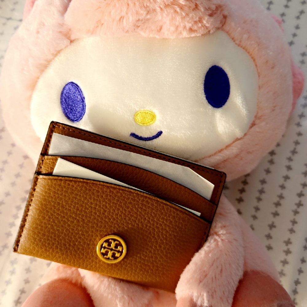 Tory Burch Brown Card Holder